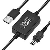 Andoer 5V USB AC-L15 Power Supply Adapter Cable Camcorder Charge Cable Replacement for Sony AC-L10 AC-L10A AC-L10B thumbnail