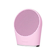 Powered Facial Cleansing Brush Sonic Exfoliating Silicone Scrubber IPX6 Waterproof 500mAh Type-C Rechargeable Electric thumbnail
