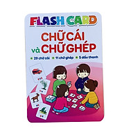 Thẻ Học Thông Minh Flashcard Chữ Cái Và Chữ Ghép Kèm Dấu Cho Bé Nhận Biết Tiếng Việt Và Học Ghép Chữ thumbnail
