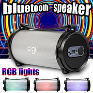 CIGII Rechargeable Wireless bluetooth Speaker Stereo RGB Lights USB thumbnail