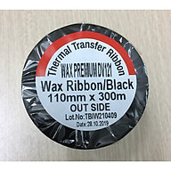 Set 5 cuộn mực Wax Premium Ribbon DV121 (110mmx300m) thumbnail