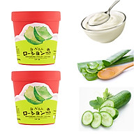 Combo 2 hũ Kem Dưỡng Thể Trắng Da Hasi Chiết xuất Sữa Chua & Nha Đam - Whitening Yogurt Lotion With Aloe Vera & Cucumber Extract thumbnail