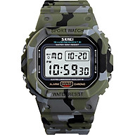 SKMEI 1471 Analog Digital Watch Luminous Outdoor Sport Watch Men Digital Watch 5Bar Waterproof Alarm Clock Cowboy thumbnail