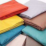 Drap giường (chằn thun dễ bọc nệm) chống thấm cho bé màu đơn sắc - Giao màu ngẫu nhiên thumbnail