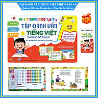 Tập đánh vần tiếng Việt theo sơ đồ tư duy phiên bản mới nhất 4.0 - Quét mã QR code nghe đọc và kể chuyện (Tặng kèm bộ thẻ học 42 thẻ chữ cái và chữ ghép) thumbnail