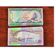 Tờ tiền 5 Rufiyaa của Maldives hình ảnh thuyền buồm - Mới 100% UNC , Tiền Châu Á - PASA House thumbnail