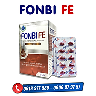 FONBI FE - Bổ sung sắt, acid folic hỗ trợ quá trình tạo máu, giúp giảm thiếu máu do thiếu sắt. thumbnail