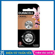 Pin DURACELL CR2032 - Vỉ 2 Viên - Tuấn Yến thumbnail