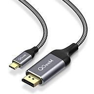Cáp chuyển cổng QGeeM USB 3.1 Type C (Tương thích Thunderbolt 3) sang DP dài 1.2m 4K 60HZ, chuyển đổi USB C sang DP tương thích rộng rãi- Hàng chính hãng thumbnail