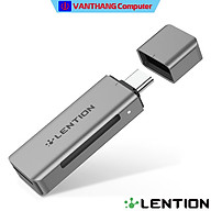 Đầu đọc thẻ nhớ USB Type C Lention C7 - Hàng chính hãng thumbnail