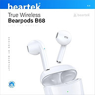 Tai nghe Bluetooth Beartek Bearpods B68 True Wireless có định vị, đổi tên, chạm cảm ứng- Hàng chính hãng thumbnail