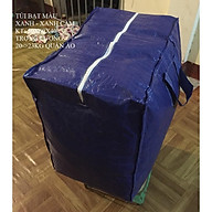 Túi bạt dứa đựng đồ xanh 2 mặt - chính hãng bạt Tú Phương 50x60x40cm thumbnail