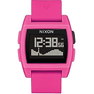 NIXON Base Tide A1104-100m Water Resistant Men s Digital Surf Watch (38 mm Watch Face, 22 mm Pu Rubber Silicone Band) thumbnail