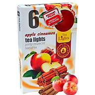 Hộp 6 nến thơm tinh dầu Tealight Admit Apple Cinnamon QT026121- hương táo, quế thumbnail