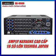 Amply Bluetooth 16 sò lớn Sankio SK-8900 - Ampli Karaoke Gia Đình sân khấu hội trường 8 cổng Micro, 2 quạt gió - Hàng chính hãng cao cấp thumbnail