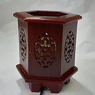 Đèn xông tinh dầu gỗ hương DLG01 Tỏa hương thơm trang trí nội thất nhà cửa thumbnail