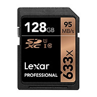 Thẻ Nhớ SDXC Lexar Professional 633x 128GB UHS-I 95MB s LSD128GCB1AP633 - Hàng Chính Hãng thumbnail