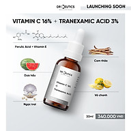 Tinh Chất Ngăn Ngừa Lão Hóa Và Làm Sáng Da Dr.Ceutics Vitamin C 16% + Tranexamic Acid 3% (30ml) thumbnail