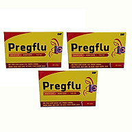 liệu trình 3 hộp Viên uống Cảm Cúm Pregflu hỗ trợ làm Giảm cảm cúm, nhứt đầu, sổ mũi thumbnail