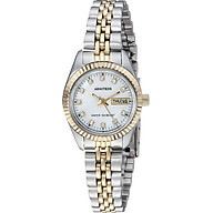 Armitron Women s 75 2475MOP Swarovski Crystal Accented Two-Tone Bracelet Watch thumbnail