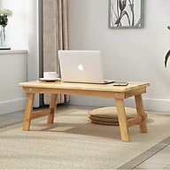 Bàn Gỗ Đa Năng Chân Xếp 40x60cm - Bàn trà chữ nhật sofa cafe ngồi bệt gấp gọn gỗ tự nhiên đa năng thumbnail