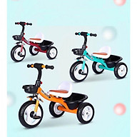 Xe đạp 3 bánh mẫu mới đẹp nhất yên bọc đệm da (giao màu bé trai) thumbnail