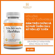 Viên uống hỗ trợ giảm u xơ Tuyến tiền liệt Herblux, giảm triệu chứng u xơ lành tính ở nam giới thumbnail