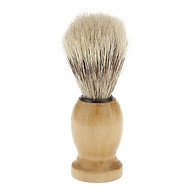 Soft Professional Barber Salon Home Hair Beard Shave Shaving Brush Wooden Handle Tool thumbnail