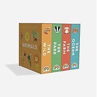 Sách thiếu nhi tiếng Anh - Các bạn động vật - Little boxes Animals thumbnail