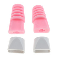 Silicone USB Data Charging Cable Connector Saver Protector Clips thumbnail