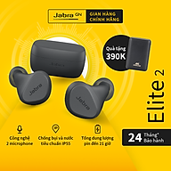 Tai Nghe Bluetooth Jabra Elite 2 Thương hiệu Đan Mạch Chống Nước IP55 Công nghệ chống ồn từ Jabra Nghe Nhạc lên đến 21H Hàng Chính Hãng thumbnail