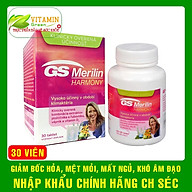 Viên uống cân bằng nội tiết tố nữ GS Merilin HARMONY giúp giảm triệu chứng tiền mãn kinh Nhập khẩu chính hãng CH Séc thumbnail