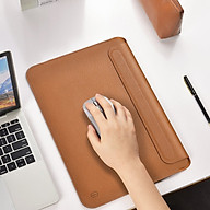 Bao Wiwu Genuine Leather Sleeve Dành cho Macbook Chất liệu Da Cao Cấp, Chống Thấm Nước - Hàng Chính Hãng thumbnail