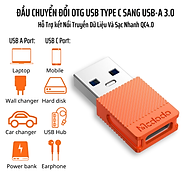 Đầu Chuyển Đổi OTG USB Type C To USB-A3.0 Mcdodo OT-6550 - Hàng Chính Hãng thumbnail