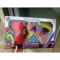 Đồ Chơi Mặt Nạ Siêu Nhân Spiderman Kèm Phụ Kiện Bắn Xốp Cho Bé Trai thumbnail