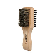 Men s Beard Hair Brush Wood Handle Shaving Brush Men Mustache Brushes Comb Double-sided Facial Hair Brush thumbnail