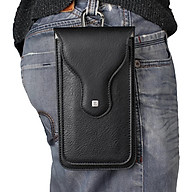 Túi 2 ngăn đeo hông thắt lưng loại đứng cho điện thoại, ngăn nhỏ 7.5x14.5cm, ngăn lớn 8.7x17.5cm - Hàng chính hãng thumbnail