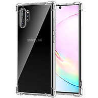 Ốp Lưng Case TPU Dẻo Chống Sốc Dành Cho Samsung Galaxy Note 10 Plus (Trong Suốt) thumbnail