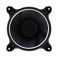 JONSBO Eclipse PLUS White Computer Cooling Fan 12CM Chassis Case Fan with Hydraulic Bearing 25 Lamp Beads LED Light thumbnail