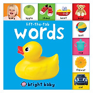 Bright Baby Words (Lift-the-tab) (Board book) thumbnail