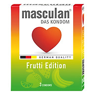 Hộp 3 Cái Bao Cao Su Masculan Frutti Edition thumbnail