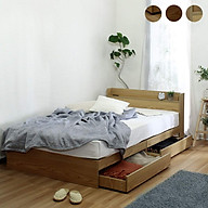 Giường ngủ cao cấp phong cách Nhật Bản - alala.vn (1m4x2m) thumbnail