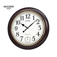 Đồng hồ Rhythm CMH755NR06 -KT 55.0 x 7.5cm. Vỏ gỗ . Dùng Pin. thumbnail