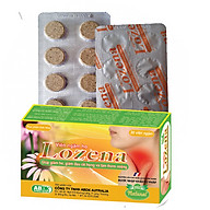 Viên ngậm ho thảo dược Lozena+ hộp 20 viên- Giúp bổ phế, làm ấm đường hô hấp, giúp làm dịu cơn ho, giảm đau rát họng, viêm họng, khản tiếng và làm thơm miệng. thumbnail