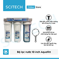 Bộ lọc nước sinh hoạt, bộ ba lọc thô 10 inch Aquafitt by Scitech (3 cấp lọc) - Hàng chính hãng thumbnail