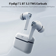 Tai nghe Flydigi T1 BT TWS Earbuds 12mm Bộ điều khiển Mic kép Giảm tiếng ồn Điều khiển cảm ứng Thời gian phát 24H thumbnail