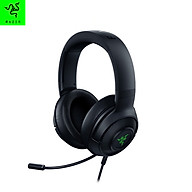 Razer Kraken V3 X Wired Gaming Headset 7.1 Surround Sound Headset with TRIFORCE 40mm Driver Unit HYPERCLEAR Cardioid thumbnail