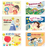 Combo Ehon Nhật Bản Ehon Sự Kỳ Diệu Của Cơ Thể ( Ehon kỹ năng sống Bách khoa thư về cơ thể cho bé) Bộ 6 cuốn - Tặng kèm postcard HappyLife thumbnail