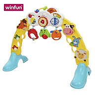 Kệ Chữ A đồ chơi đa năng, treo thành cũi có nhạc 3 in 1 hình động vật Winfun 0853 - Đồ chơi cho bé sơ sinh tới 1 tuổi thumbnail
