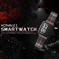 Hotwav C1 Smartwatch 1.69 Inch Men s Watch BT 5.0 230mAh IP67 Sleep Monitor Heart Rate Tracker Smart Wristband thumbnail